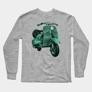 Vintage Vespa Long Sleeve T-Shirt